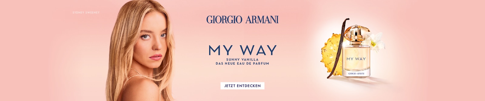 Giorgio Armani My Way Sunny Vanilla Eau de Parfum mit warmer Vanillenote